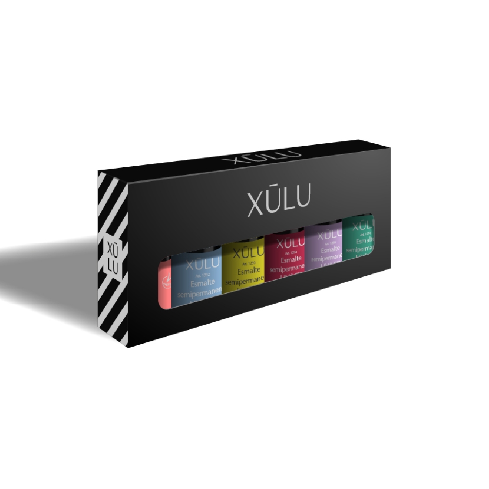 XÚLU PACK X 6 ESMALTE UV HAPPY DAYS | Vista 2